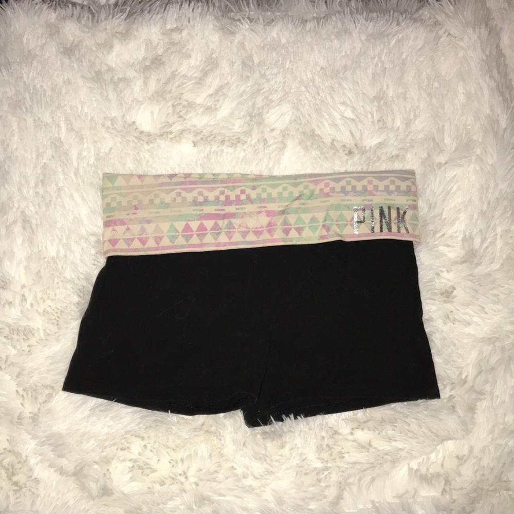 PINK yoga shorts